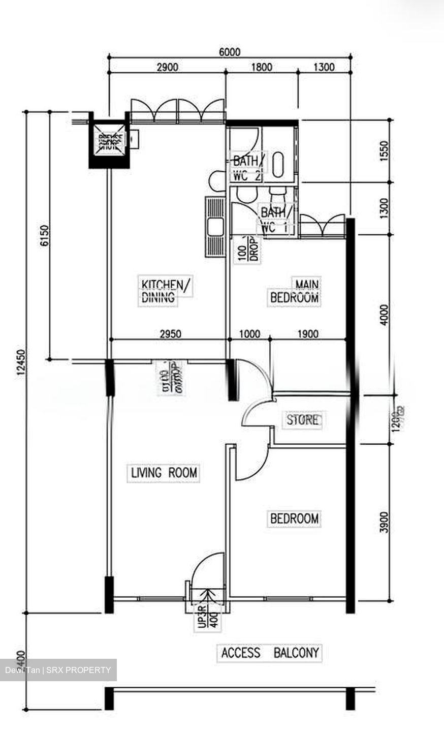 Blk 99 Aljunied Crescent (Geylang), HDB 3 Rooms #551561281